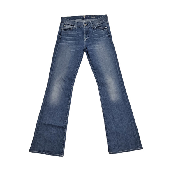 7 for all mankind short inseam bootcut jeans, size 26 - Picture 1 of 7
